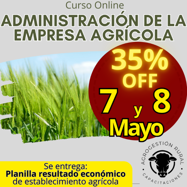 Producto - Curso Online Administración de la empresa agrícola