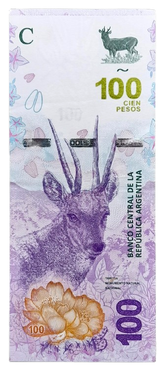 Producto - 100 Pesos Taruca (Sandleris - Michetti) Bott.5401 VF