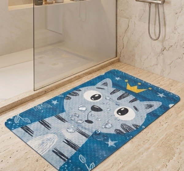 Producto - En promo! Alfombra  grande antideslizante premium para bañera, 40x70cm - 4