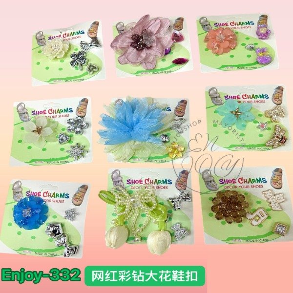 Producto - PINES PIN DE CROCS FLOR Y DECORACION VARIOS ENJOY332