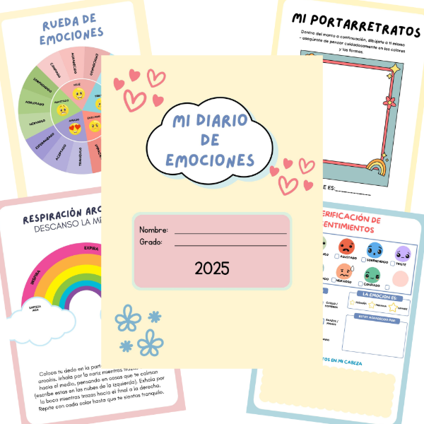 Producto - Diario de Emociones - Actividades infantiles - PLA04