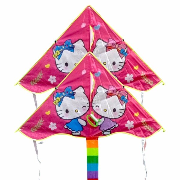 Producto - Pack X2 Barriletes Cometa Hello Kitty Simple Facil + Hilo