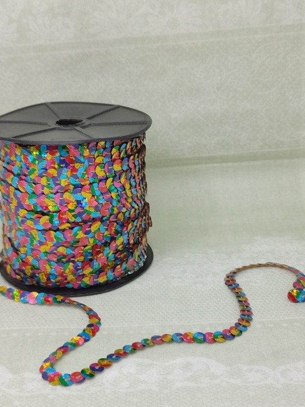 Producto - Lentejuela multi color x metro