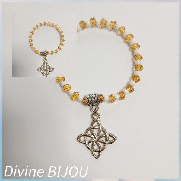 Producto - Pulsera cristal nudo de bruja