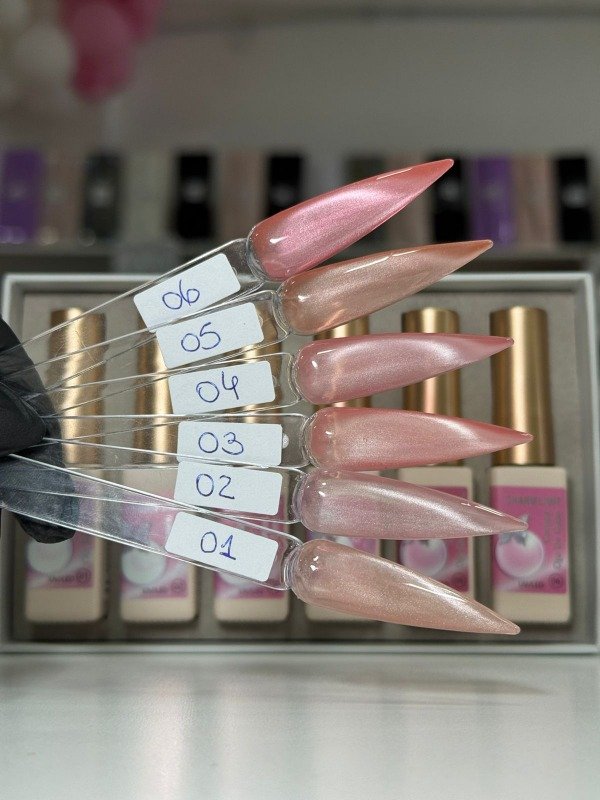 Producto - Esmalte semipermanente - OJO DE GATO X6 - Charm Limit 1/3