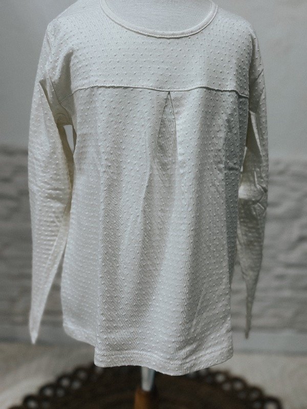 Producto - Básica Plumeti Natural Talle 12 años