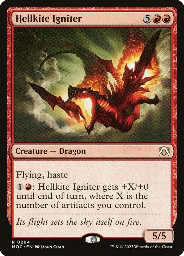 Producto - Hellkite Igniter  March of the Machine Commander