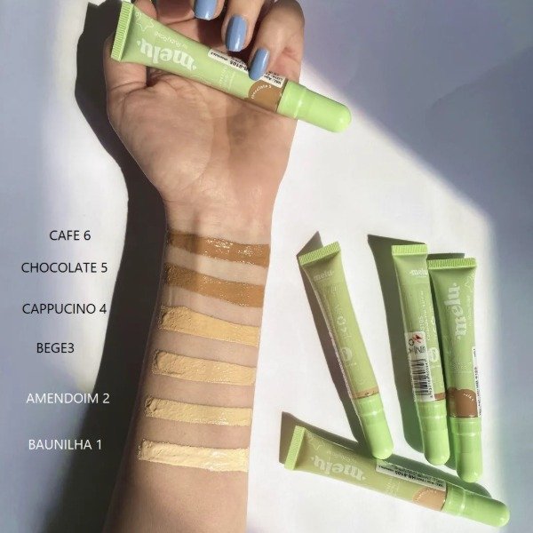 Producto - Corretivo Líquido Alta Cobertura Melu  - Ruby Rose