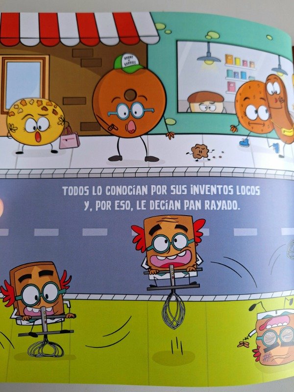 Producto - Los Pancitos 2. Un pan rayado enloquece Pancity. - 3