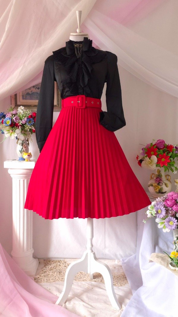 Producto - Falda Lucia Roja! IMPORTADAA NUEVA