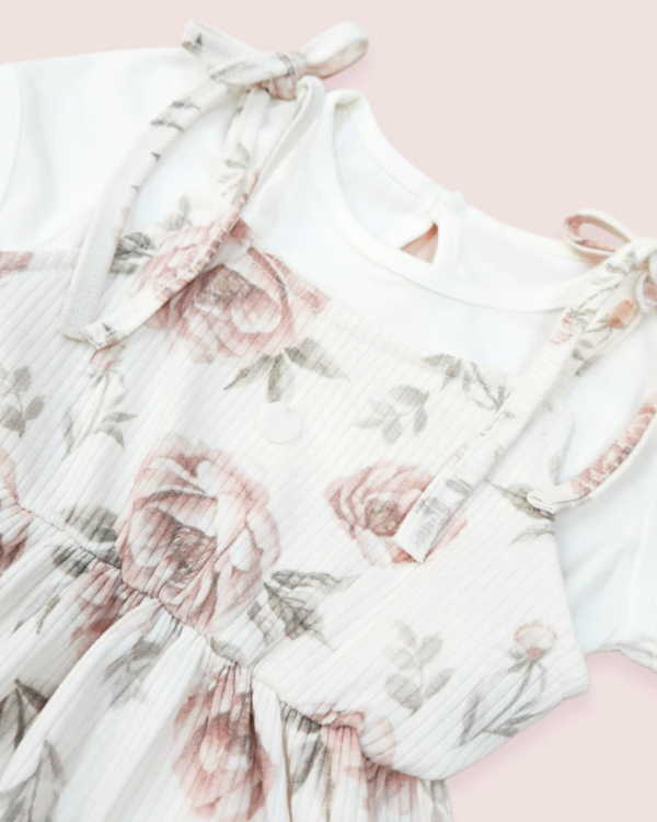 Producto - JUMPER FLORES NINA CON REMERA - 2
