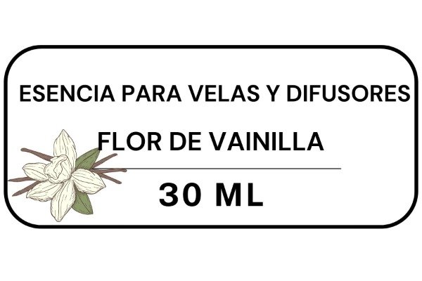 Producto - Esencia para velas y difusores FLOR de Vainilla 30 ML
