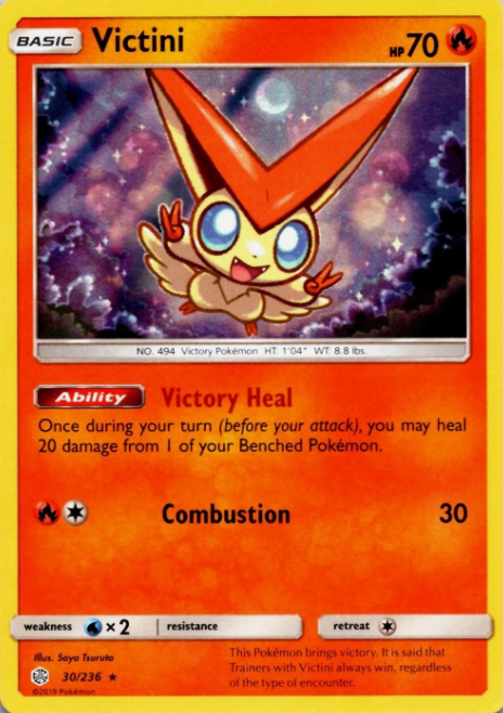 Producto - Victini - 30/236 - Cosmic Eclipse - Holo