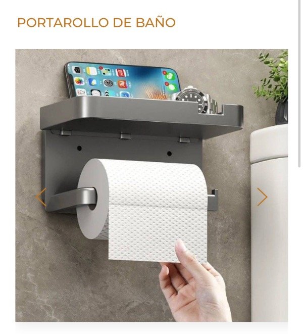 Producto - Porta rolló de baño
