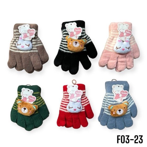 Producto - Guantes C/Osito Infantiles X12