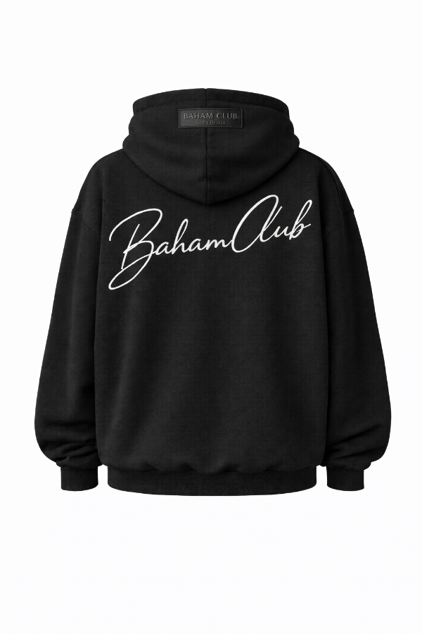 Producto - Hoodie BAHAM CLUB Black