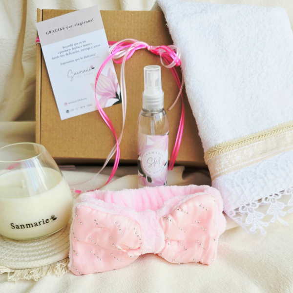 Producto - BOX Mamá (Toallas Blancas)