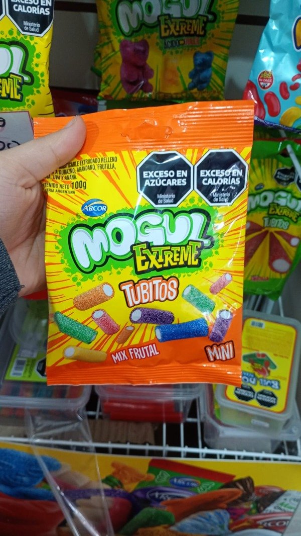 Producto - MOGUL TUBITOS MINI 100GR