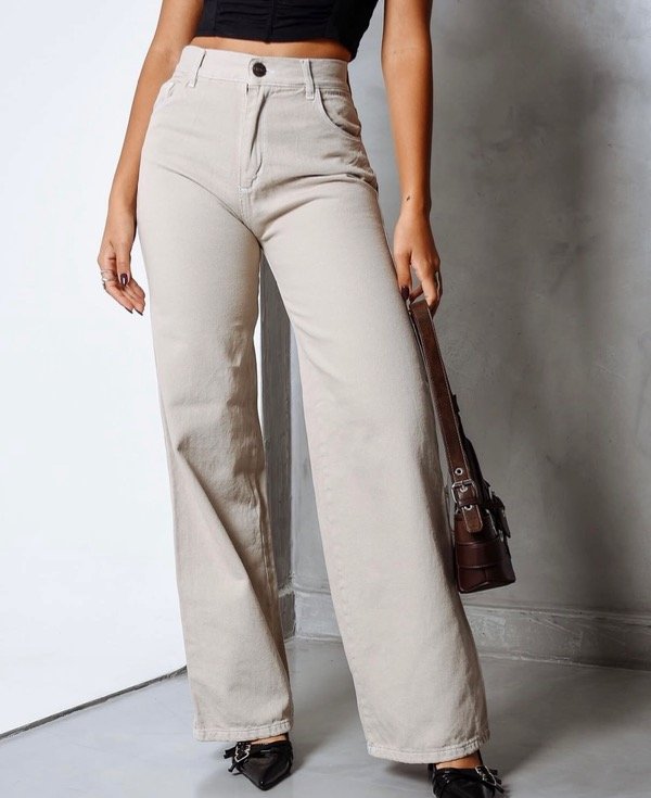 Producto - Jean Wide Beige