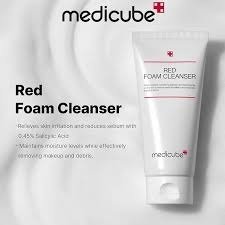 Producto - Jabón Facial Antiacné - Medicube Red Foam Cleanser 120ml. - 1