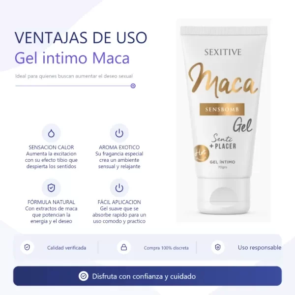 Producto - SensBomb Lub (maca) - 3