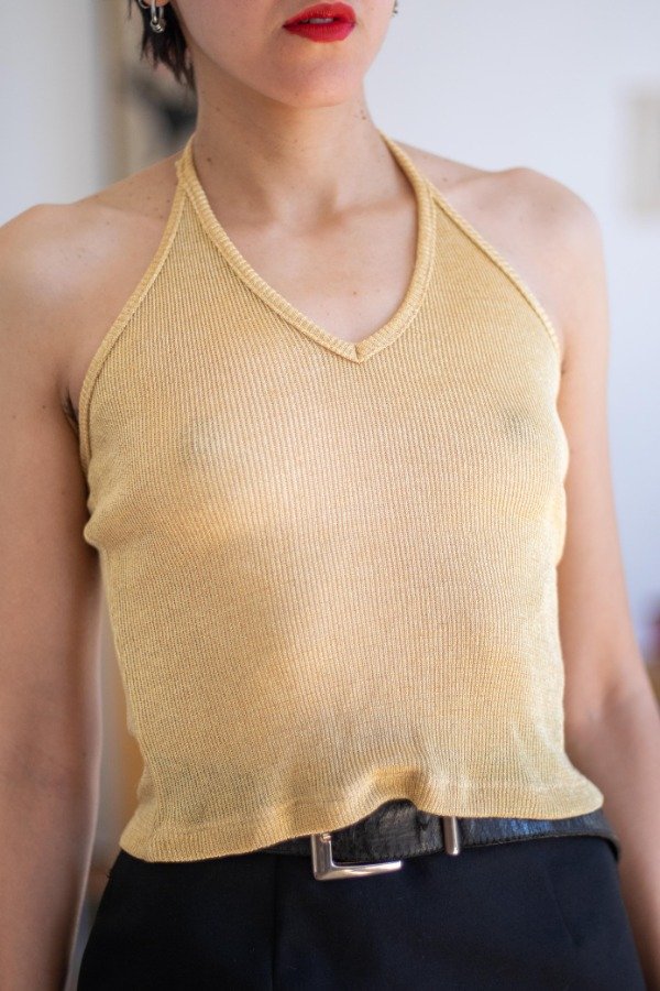Producto - Top Halter ClockHouse Talle: M  -