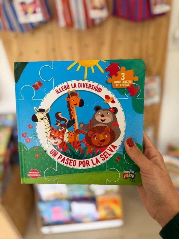 Producto - Colección llegó la diversión. Cuentos con rompecabezas