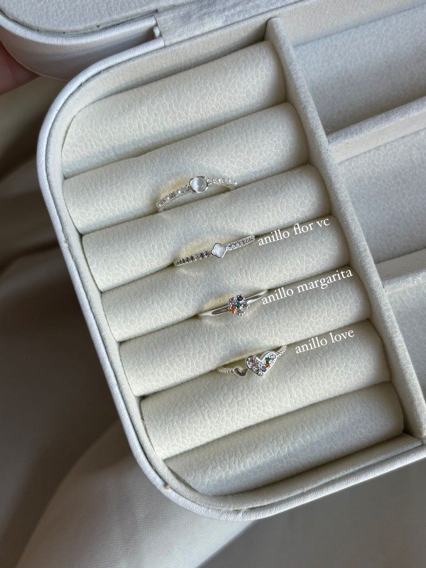 Producto - anillos enchapados plata925