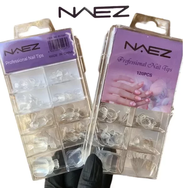 Producto - Tips de soft gel para Pies 120psc