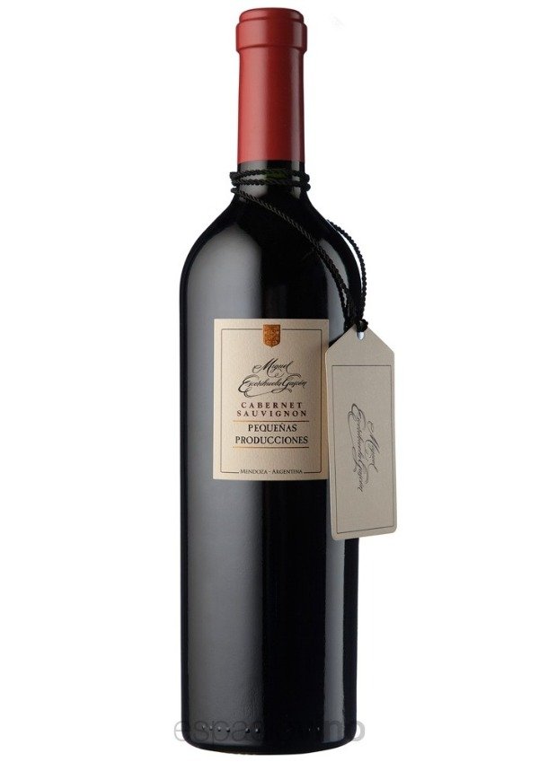 Producto - Escorihuela Gascón pequeñas producciones Cabernet Sauvignon