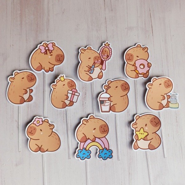 Producto - Mini topper Capibara