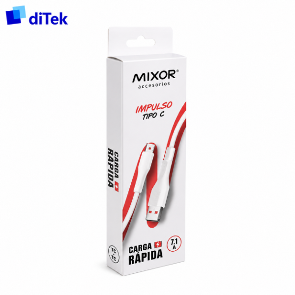 Producto - Cable USB a USB-C Mixor Impulso de Carga Rápida - 0