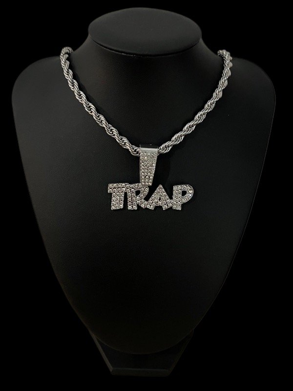 Producto - DIJE TRAP PLATA + COLLAR