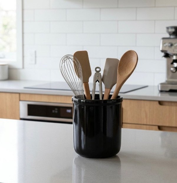 Producto - PORTA UTENSILLOS CERAMICA GRANDE