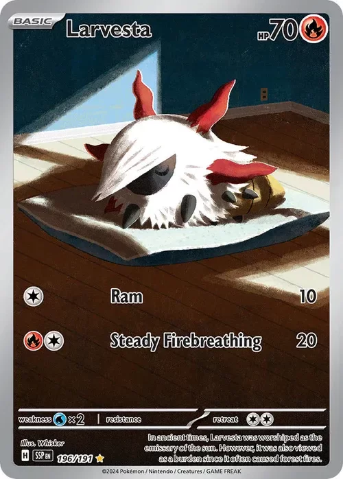 Producto - Larvesta - 196/191 - Surging Sparks - Holo