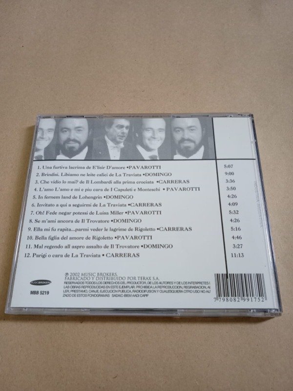 Producto - En concierto - Los tres tenores - Music Brokers 2002 - 1