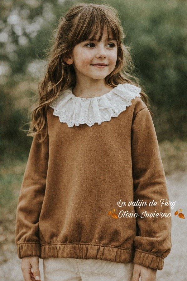 Producto - Buzo Margot Dulce de Leche Talle 8 años