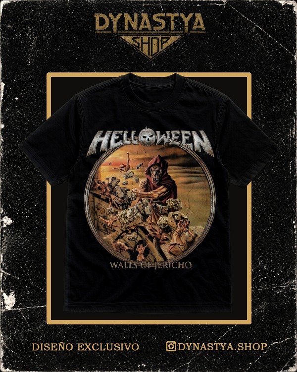 Producto - Remera - Helloween - Walls of Jericho