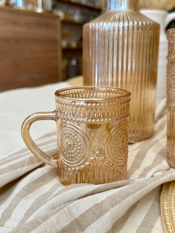 Producto - SET X 6 POCILLOS FLOR ÁMBAR