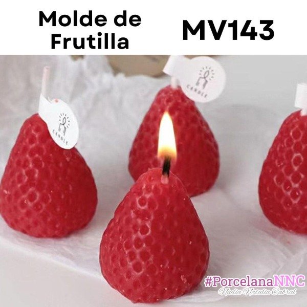 Producto - Molde de Frutilla 3D MV143