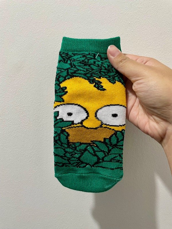 Producto - Soquete adulto Homero arbusto cara