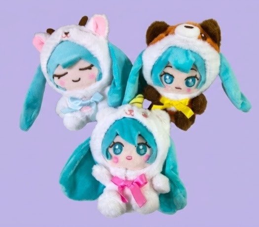 Producto - Peluche Miku Disfraz de Animalitos -10 CM-  Vocaloid