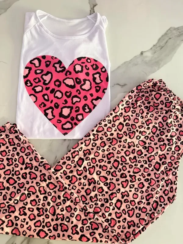 Producto - PIJAMA PRINT LOVE [MANGA CORTA]- COD 58