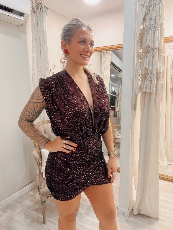 Producto - Vestido Tania bordo