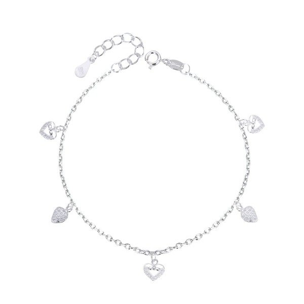 Producto - Tobillera 5 corazones