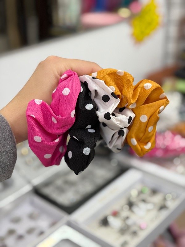 Producto - Scrunchie lunares - 0