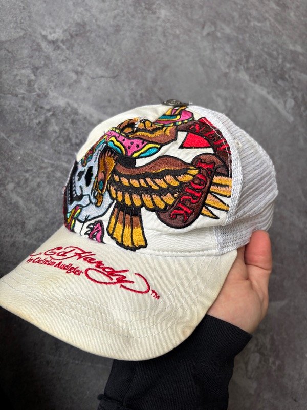 Producto - Gorra Ed Hardy Blanca - 3