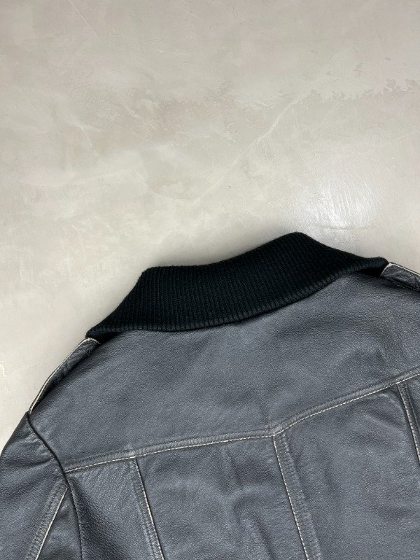 Producto - Leather Bomber Jacket - 10
