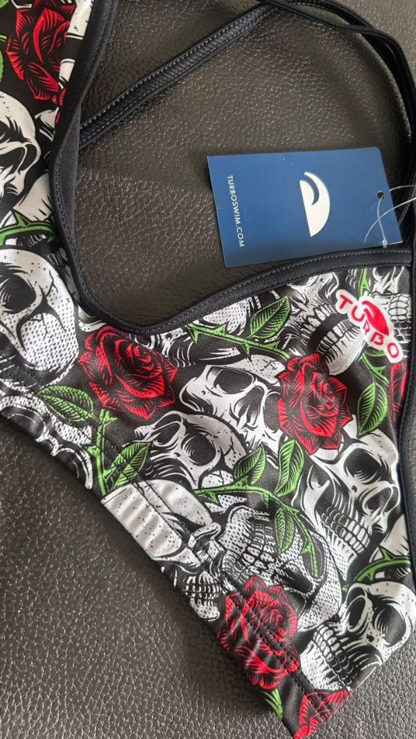 Producto - BIKINI TURBO MARE SKULL AND ROSES (L, XL) - 2