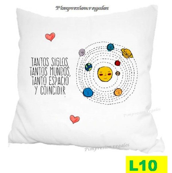 Producto - Almohadón 40x40 cm Enamorados Aniversario Amor - 1